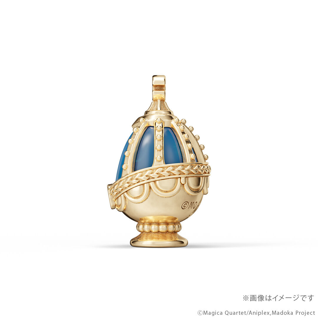Gekijouban Mahou Shoujo Madoka☆Magica Walpurgis no Kaiten - Miki Sayaka - Mini Figure - Soul Gem Mini Figure - K18 Yellow Gold (U-treasure) photo 2