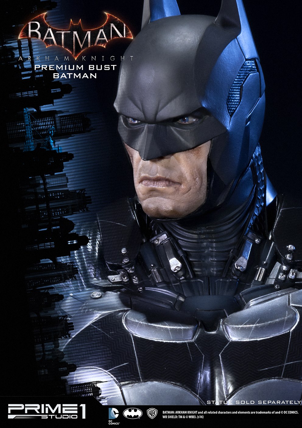 Batman: Arkham Knight - Batman - Bruce Wayne - Bust - Premium Bust  (PBDC-01) - 1/3 (Prime 1 Studio) photo 8