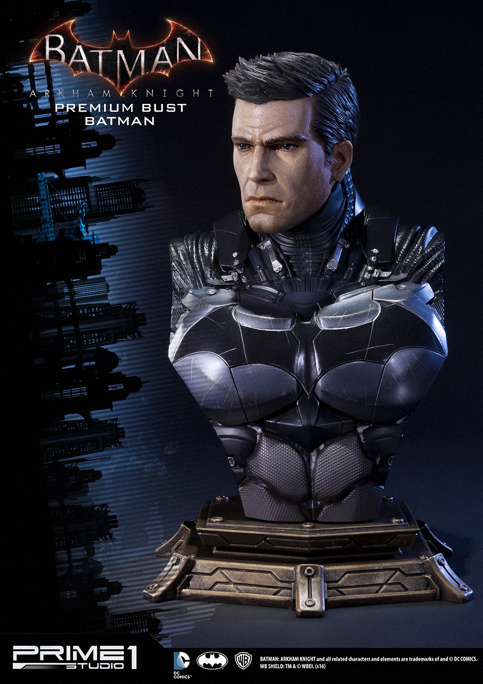 Batman: Arkham Knight - Batman - Bruce Wayne - Bust - Premium Bust  (PBDC-01) - 1/3 (Prime 1 Studio) photo 11