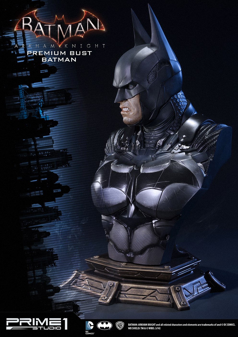 Batman: Arkham Knight - Batman - Bruce Wayne - Bust - Premium Bust  (PBDC-01) - 1/3 (Prime 1 Studio) photo 12