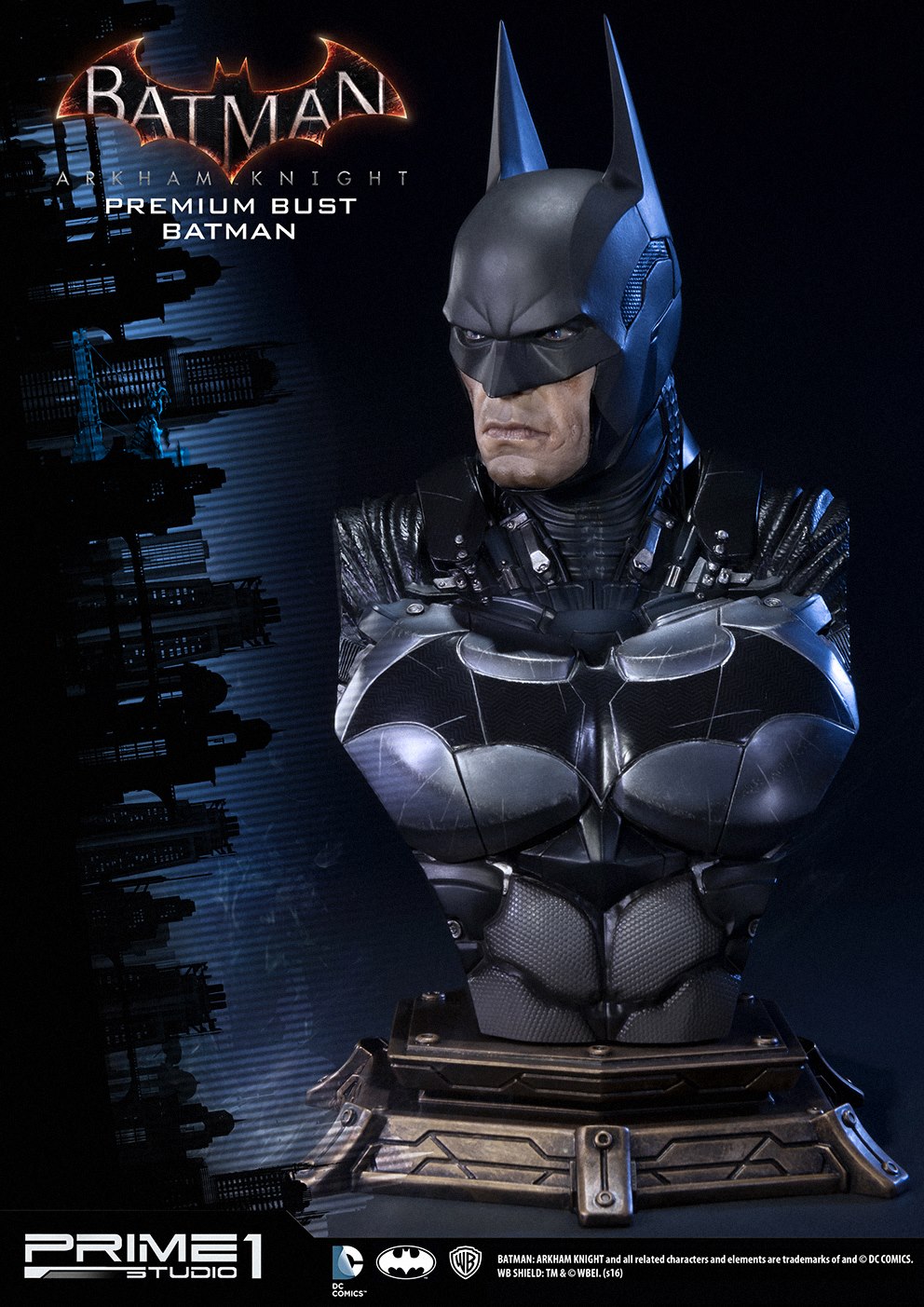 Batman: Arkham Knight - Batman - Bruce Wayne - Bust - Premium Bust  (PBDC-01) - 1/3 (Prime 1 Studio) photo 13