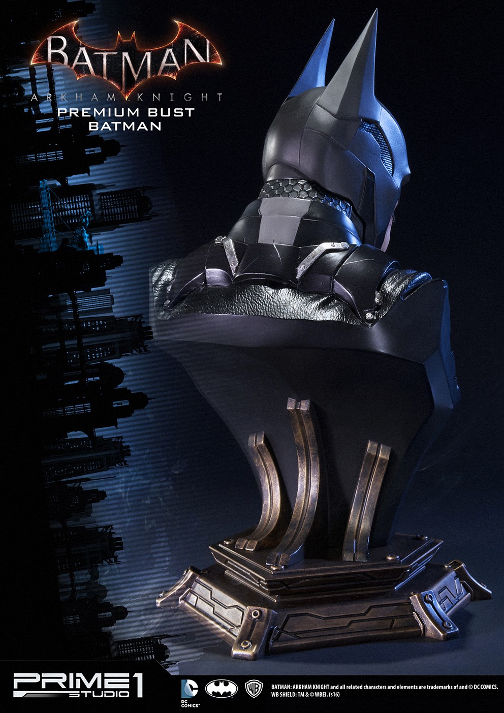 Batman: Arkham Knight - Batman - Bruce Wayne - Bust - Premium Bust  (PBDC-01) - 1/3 (Prime 1 Studio) photo 14