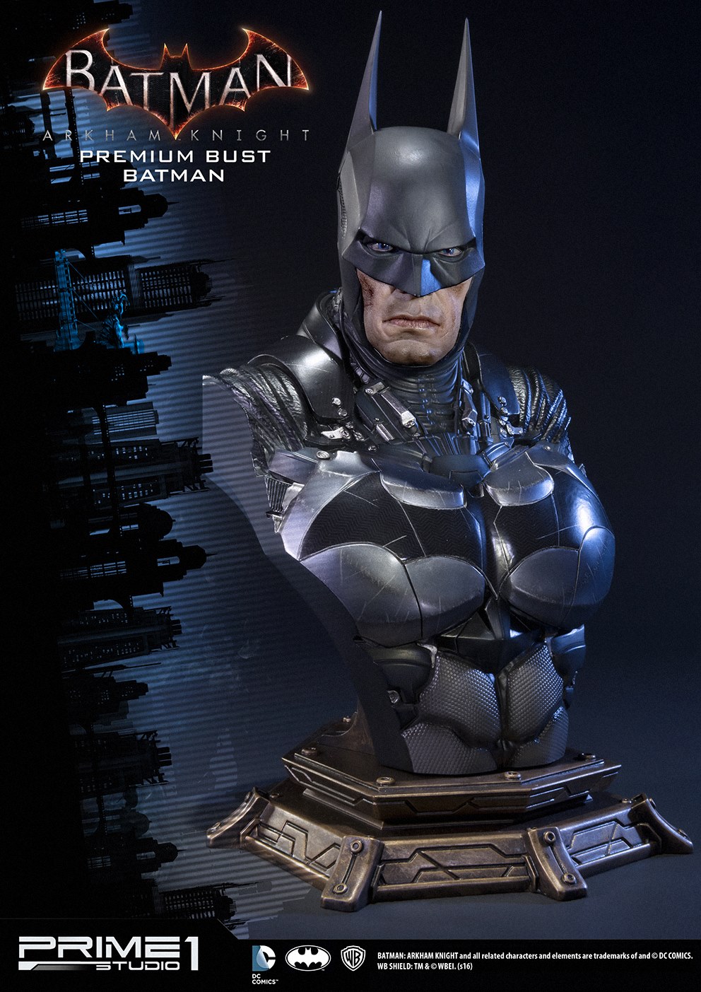 Batman: Arkham Knight - Batman - Bruce Wayne - Bust - Premium Bust  (PBDC-01) - 1/3 (Prime 1 Studio) photo 16