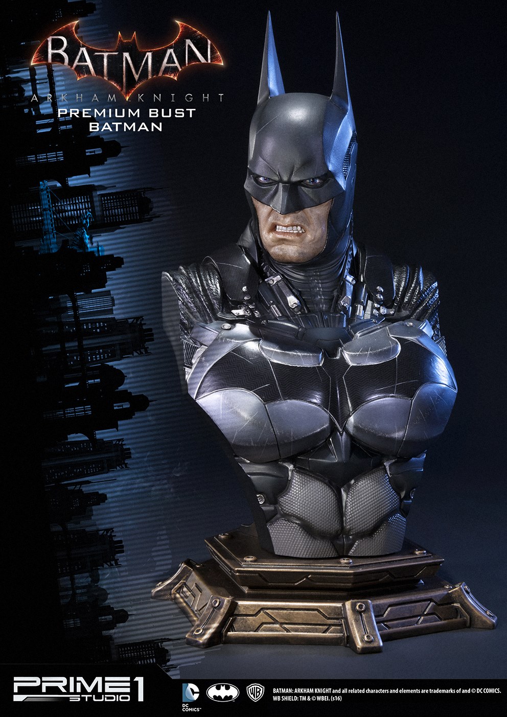 Batman: Arkham Knight - Batman - Bruce Wayne - Bust - Premium Bust  (PBDC-01) - 1/3 (Prime 1 Studio) photo 17
