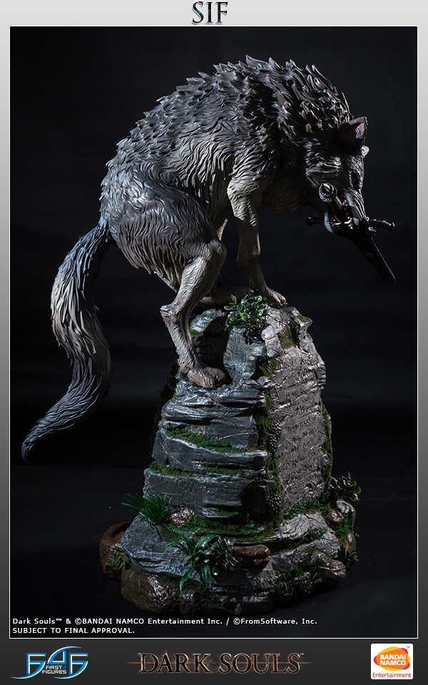 Dark Souls - Haiiro no Dai Ookami Sif - Exclusive Edition (First 4 Figures) photo 2
