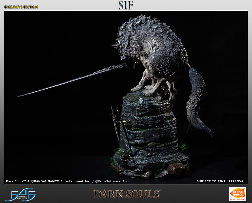 Dark Souls - Haiiro no Dai Ookami Sif - Exclusive Edition (First 4 Figures) photo 10