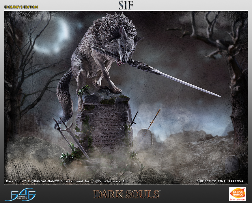 Dark Souls - Haiiro no Dai Ookami Sif - Exclusive Edition (First 4 Figures) photo 20