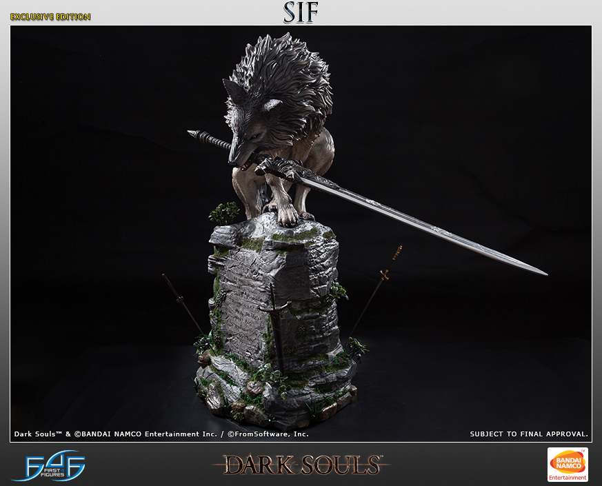Dark Souls - Haiiro no Dai Ookami Sif - Exclusive Edition (First 4 Figures) photo 23