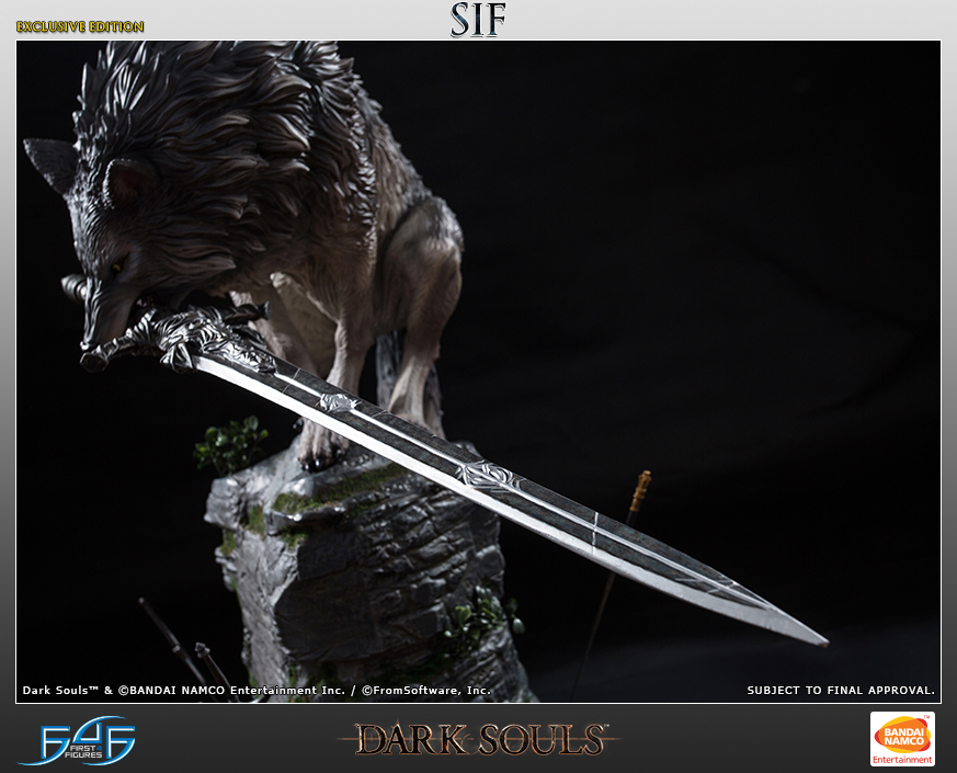Dark Souls - Haiiro no Dai Ookami Sif - Exclusive Edition (First 4 Figures) photo 25