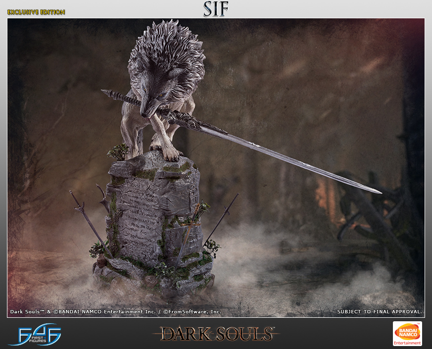 Dark Souls - Haiiro no Dai Ookami Sif - Exclusive Edition (First 4 Figures) photo 54