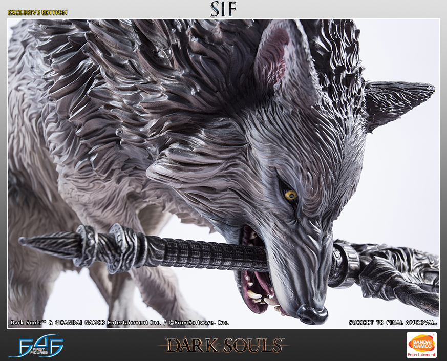 Dark Souls - Haiiro no Dai Ookami Sif - Exclusive Edition (First 4 Figures) photo 65