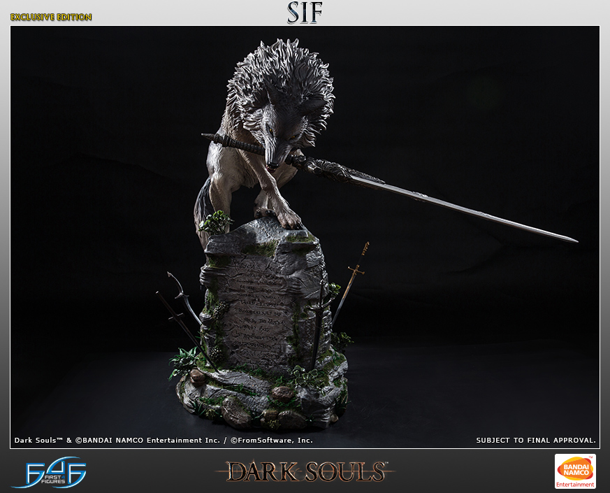 Dark Souls - Haiiro no Dai Ookami Sif - Exclusive Edition (First 4 Figures) photo 69