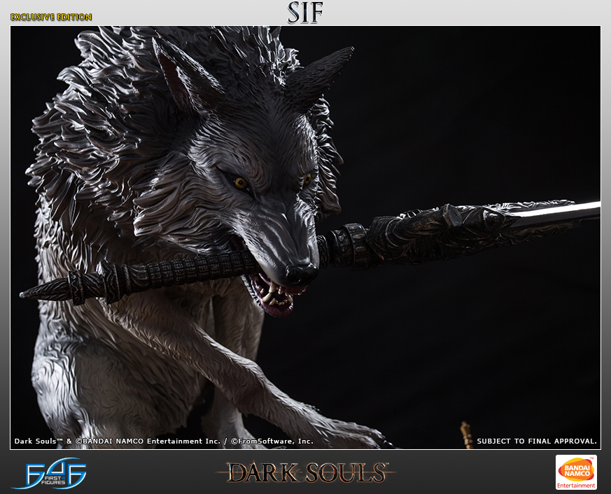 Dark Souls - Haiiro no Dai Ookami Sif - Exclusive Edition (First 4 Figures) photo 71