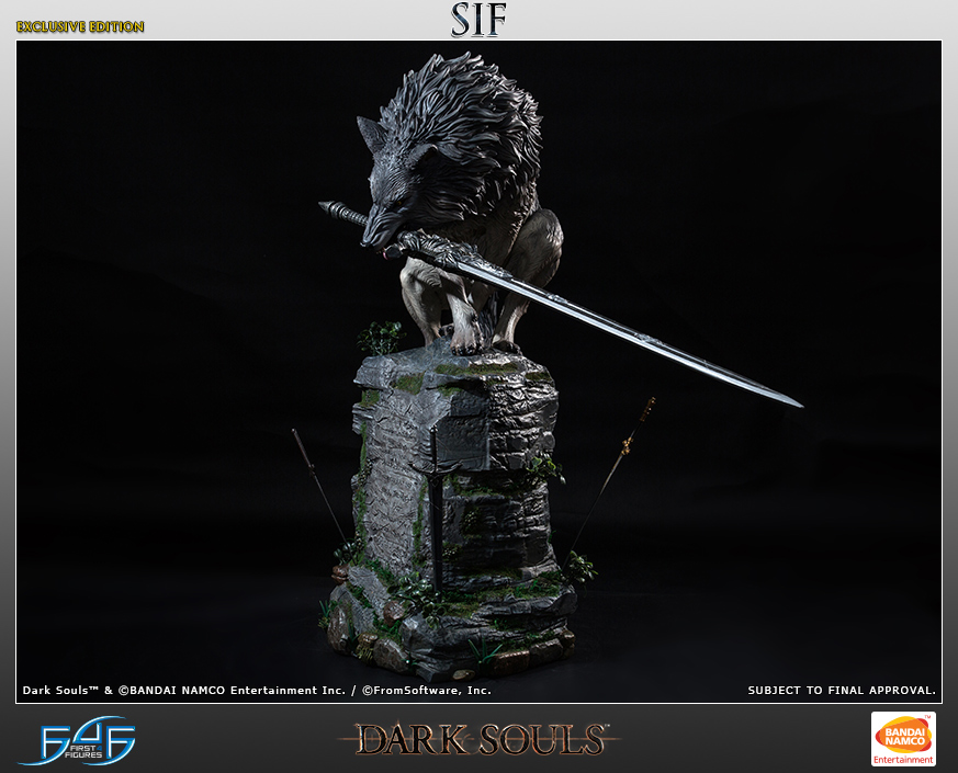 Dark Souls - Haiiro no Dai Ookami Sif - Exclusive Edition (First 4 Figures) photo 86
