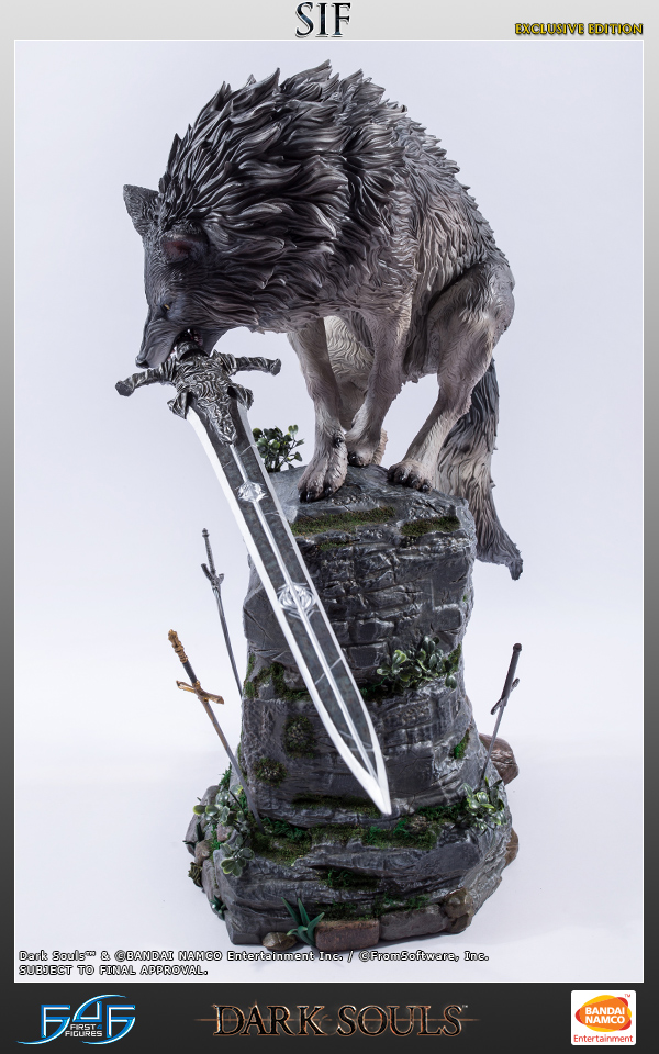 Dark Souls - Haiiro no Dai Ookami Sif - Exclusive Edition (First 4 Figures) photo 94