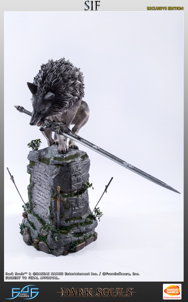 Dark Souls - Haiiro no Dai Ookami Sif - Exclusive Edition (First 4 Figures) photo 95