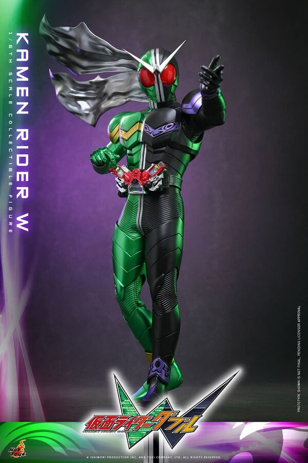 Kamen Rider W - Kamen Rider Double Cyclone Joker - TV Masterpiece - 1/6 (Hot Toys)