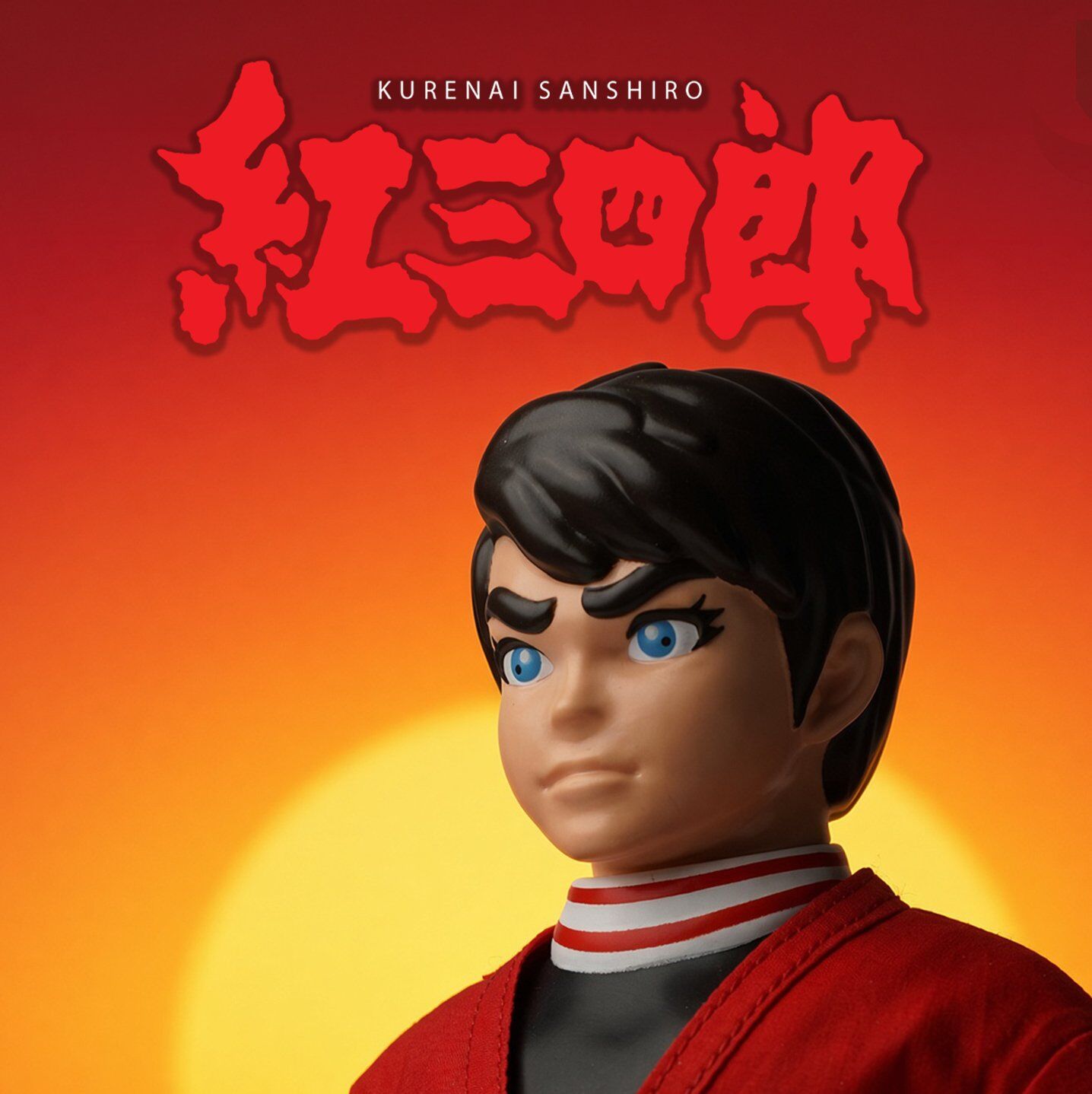 Kurenai Sanshirou - Sofubi Figure (Hong Kong Toy Hunters, Unbox Industries)
