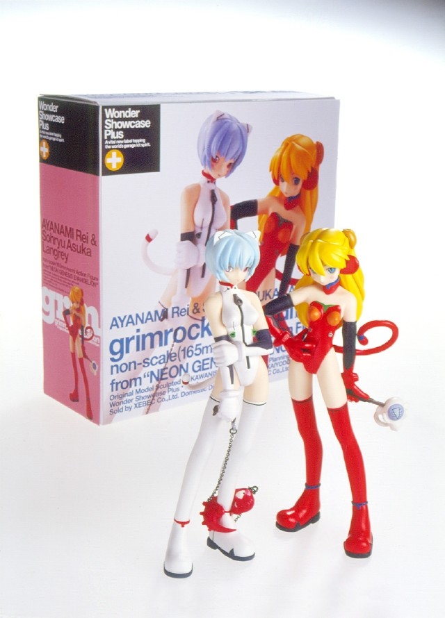 Shin Seiki Evangelion - Souryuu Asuka Langley - Wonder Showcase Plus - Grimrock! Mix Edition (Diamond Comics, Kaiyodo, Xebec Toys) photo 3