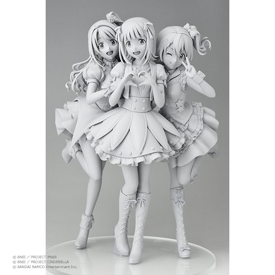THE iDOLM@STER (TV Animation) - THE iDOLM@STER Cinderella Girls - THE iDOLM@STER Million Live! - Amami Haruka - Kasuga Mirai - Shimamura Uzuki - 1/8 - 10th Memorial Figure (Aniplex, Stronger) photo 3