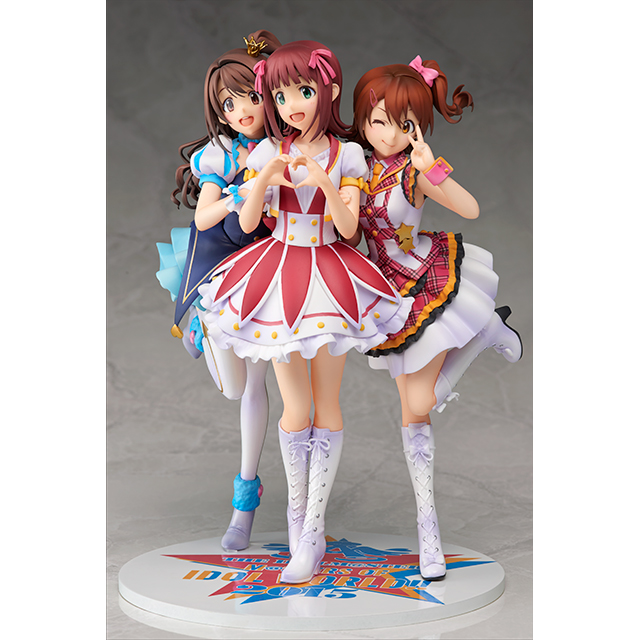 THE iDOLM@STER (TV Animation) - THE iDOLM@STER Cinderella Girls - THE iDOLM@STER Million Live! - Amami Haruka - Kasuga Mirai - Shimamura Uzuki - 1/8 - 10th Memorial Figure (Aniplex, Stronger) photo 8