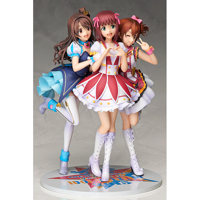 THE iDOLM@STER (TV Animation) - THE iDOLM@STER Cinderella Girls - THE iDOLM@STER Million Live! - Amami Haruka - Kasuga Mirai - Shimamura Uzuki - 1/8 - 10th Memorial Figure (Aniplex, Stronger) photo 9
