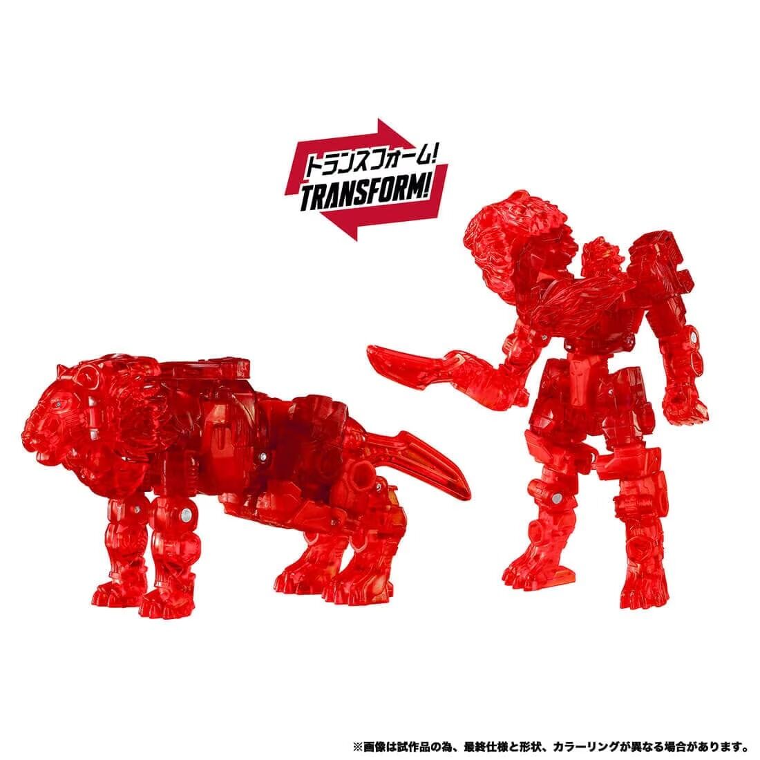 Transformers: Wild King - Ignite Leo - Energy Beast - Wild King (WKS-05) - Clear Color Ver. (Takara Tomy) photo 2