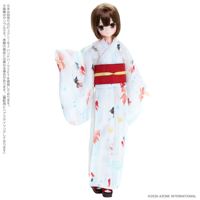 SAHRA'S à la mode - Maya - 1/6 - Sweet Days YUKATA Collection, ~Brown Hair~ (Azone) photo 3