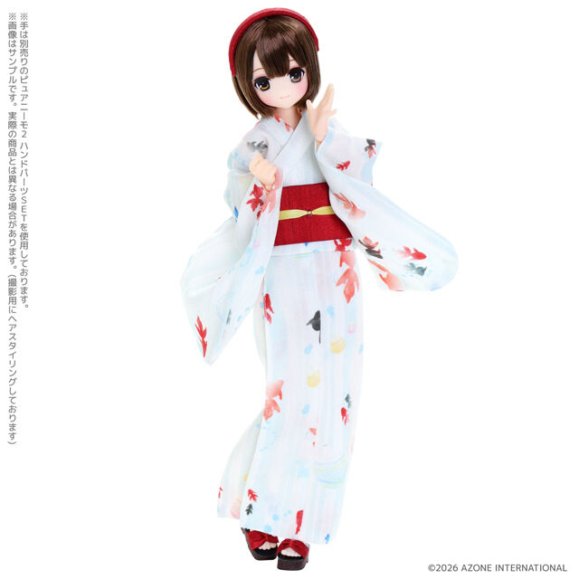 SAHRA'S à la mode - Maya - 1/6 - Sweet Days YUKATA Collection, ~Brown Hair~ (Azone) photo 5