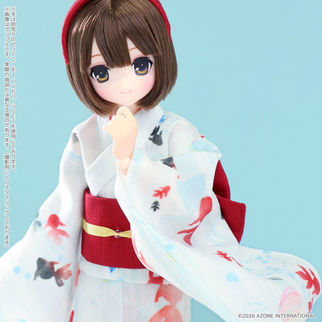 SAHRA'S à la mode - Maya - 1/6 - Sweet Days YUKATA Collection, ~Brown Hair~ (Azone) photo 6