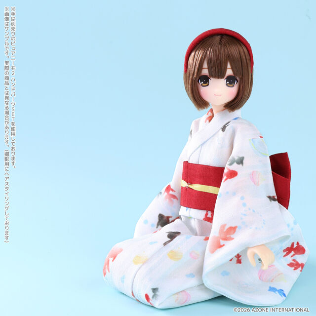 SAHRA'S à la mode - Maya - 1/6 - Sweet Days YUKATA Collection, ~Brown Hair~ (Azone)