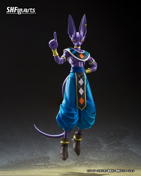 Dragon Ball Super: Beerus - Beerus - S.H.Figuarts - The God of Destruction Awakens (Bandai Spirits)