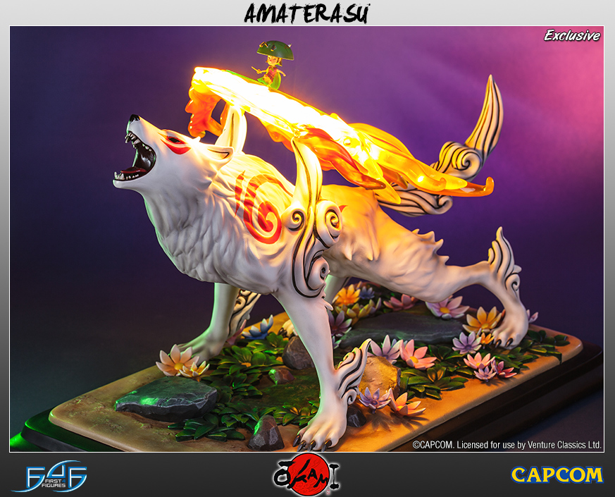 Ookami - Amaterasu - Issun - 1/4 - Exclusive (First 4 Figures)