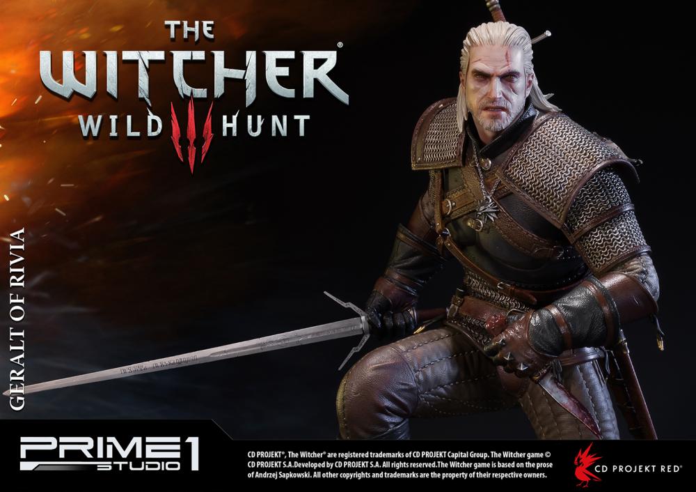 The Witcher 3: Wild Hunt - Geralt - Howler - Premium Masterline  (PMW3-01) - 1/4 (Prime 1 Studio) photo 3