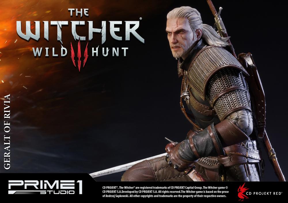 The Witcher 3: Wild Hunt - Geralt - Howler - Premium Masterline  (PMW3-01) - 1/4 (Prime 1 Studio) photo 5