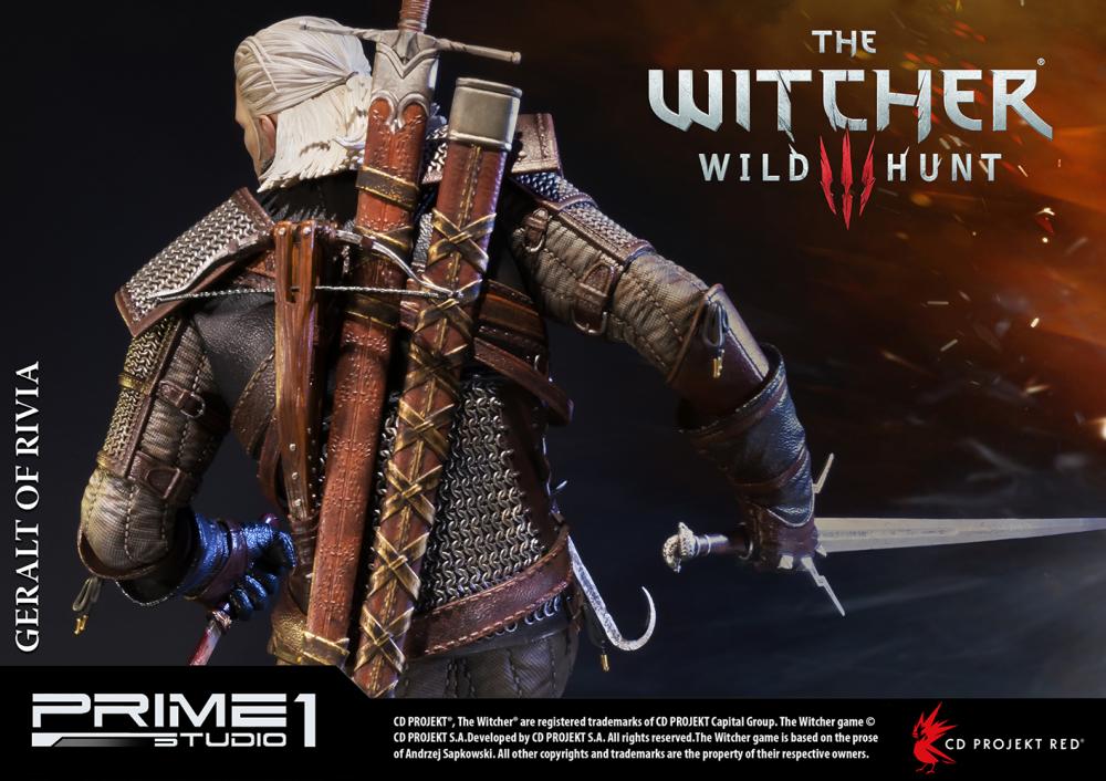 The Witcher 3: Wild Hunt - Geralt - Howler - Premium Masterline  (PMW3-01) - 1/4 (Prime 1 Studio) photo 6