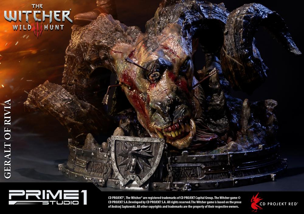 The Witcher 3: Wild Hunt - Geralt - Howler - Premium Masterline  (PMW3-01) - 1/4 (Prime 1 Studio) photo 7