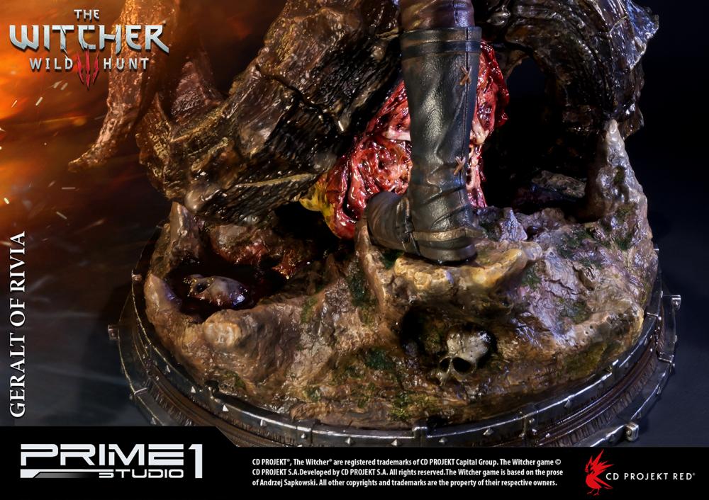The Witcher 3: Wild Hunt - Geralt - Howler - Premium Masterline  (PMW3-01) - 1/4 (Prime 1 Studio) photo 8