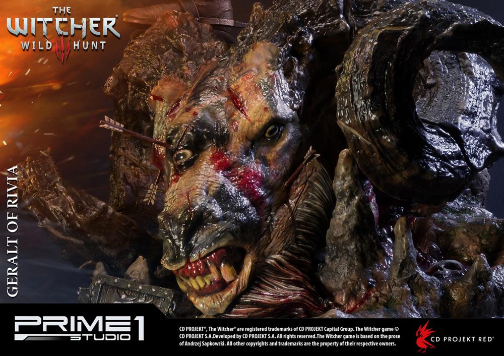 The Witcher 3: Wild Hunt - Geralt - Howler - Premium Masterline  (PMW3-01) - 1/4 (Prime 1 Studio) photo 9