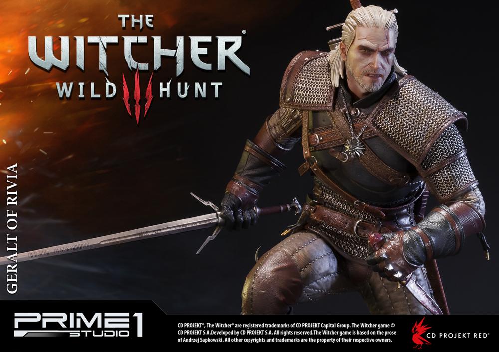 The Witcher 3: Wild Hunt - Geralt - Howler - Premium Masterline  (PMW3-01) - 1/4 (Prime 1 Studio) photo 10