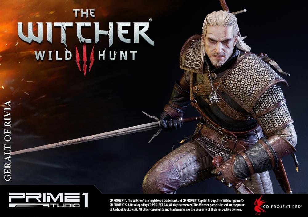 The Witcher 3: Wild Hunt - Geralt - Howler - Premium Masterline  (PMW3-01) - 1/4 (Prime 1 Studio) photo 11