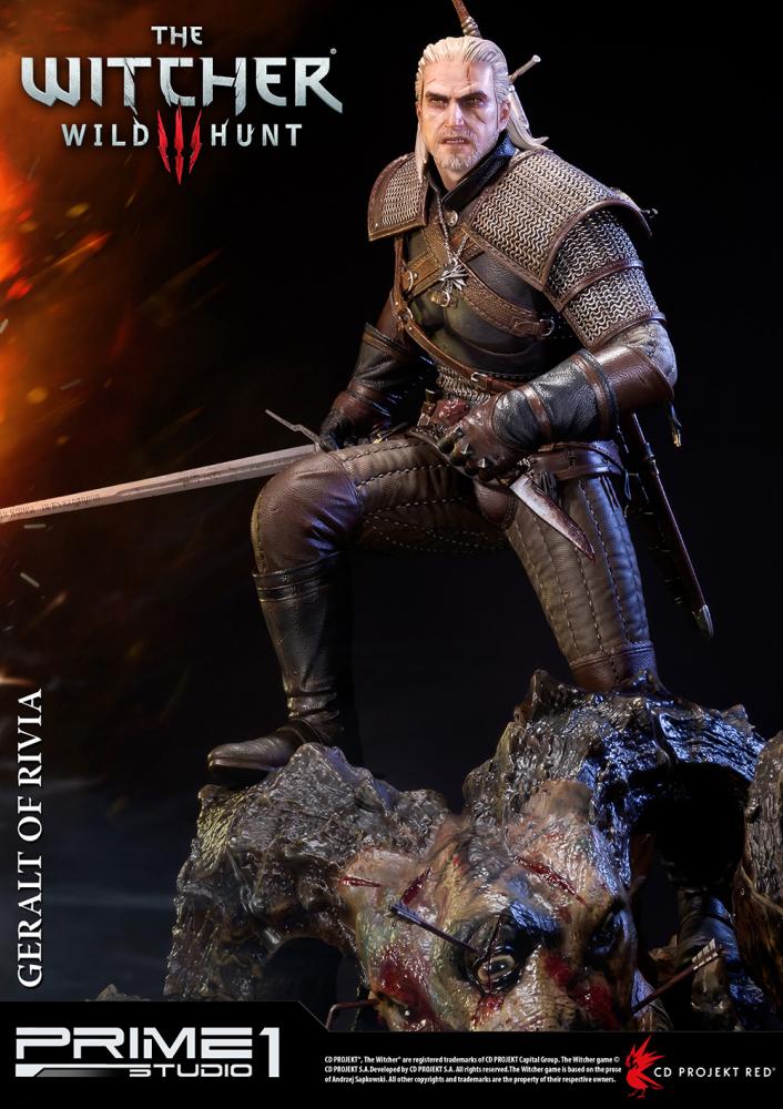 The Witcher 3: Wild Hunt - Geralt - Howler - Premium Masterline  (PMW3-01) - 1/4 (Prime 1 Studio) photo 12