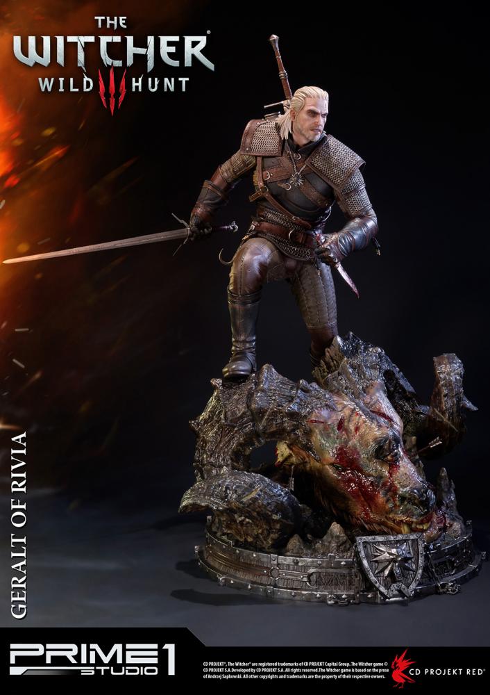 The Witcher 3: Wild Hunt - Geralt - Howler - Premium Masterline  (PMW3-01) - 1/4 (Prime 1 Studio) photo 13