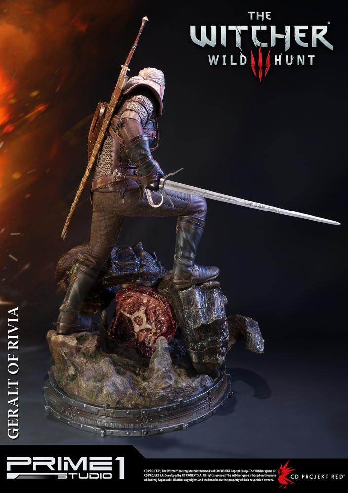 The Witcher 3: Wild Hunt - Geralt - Howler - Premium Masterline  (PMW3-01) - 1/4 (Prime 1 Studio) photo 14