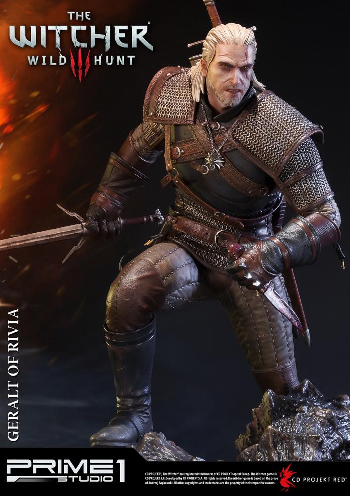 The Witcher 3: Wild Hunt - Geralt - Howler - Premium Masterline  (PMW3-01) - 1/4 (Prime 1 Studio) photo 16