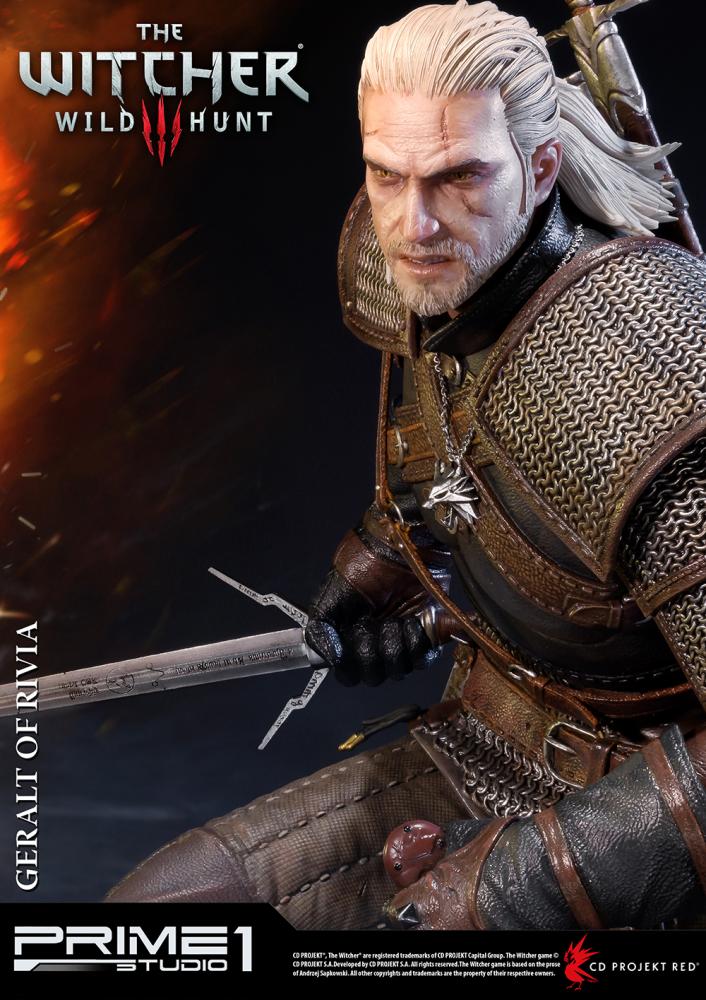 The Witcher 3: Wild Hunt - Geralt - Howler - Premium Masterline  (PMW3-01) - 1/4 (Prime 1 Studio) photo 18