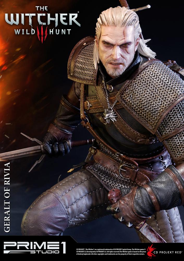 The Witcher 3: Wild Hunt - Geralt - Howler - Premium Masterline  (PMW3-01) - 1/4 (Prime 1 Studio) photo 19