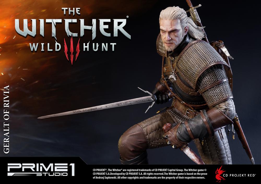 The Witcher 3: Wild Hunt - Geralt - Howler - Premium Masterline  (PMW3-01) - 1/4 (Prime 1 Studio) photo 20