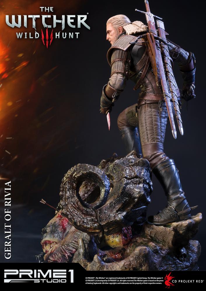 The Witcher 3: Wild Hunt - Geralt - Howler - Premium Masterline  (PMW3-01) - 1/4 (Prime 1 Studio) photo 21