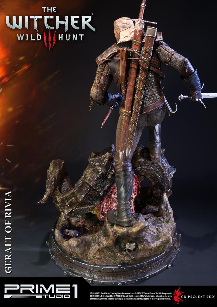 The Witcher 3: Wild Hunt - Geralt - Howler - Premium Masterline  (PMW3-01) - 1/4 (Prime 1 Studio) photo 22